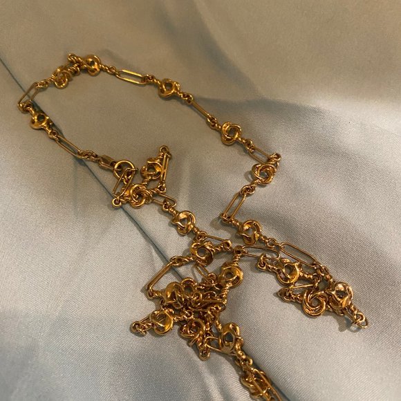 J Crew Gold Twist Necklace - Picture 8 of 9